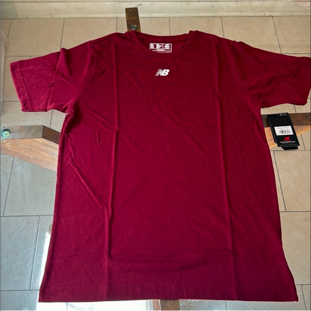 New Balance women Red T-Shirt